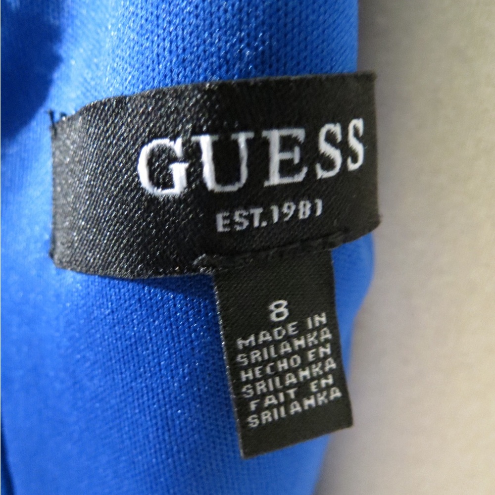 Guess Royal Blue Mini Dress - Picture 6 of 6